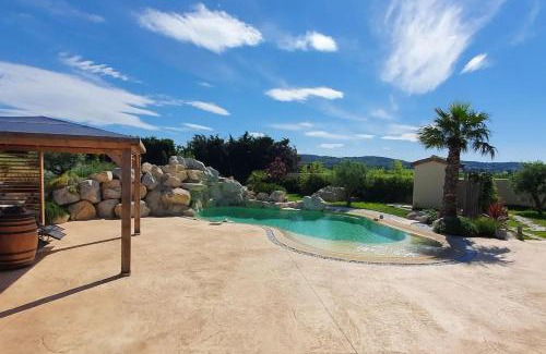Rochegude House | Maison charmante au pays du Mont Ventoux avec piscine chauffee