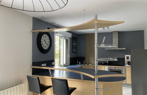 Logonna-Daoulas House | Maison de Campagne Rénovée, 5 Pers, vue mer