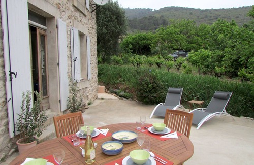 Roquebrun House | Maison de Farine's La Haute Maison has modern amenities, lovely views and a pool