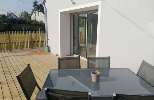Plougonvelin House | Maison de Vacances au Calme, les Plage à Pied
