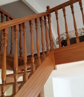 Priziac House | Maison en campagne avec chambre mezzanine