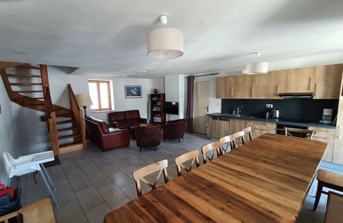Monetier-les-Bains House | Maison Le Clos Marie Pour 35 Personnes
