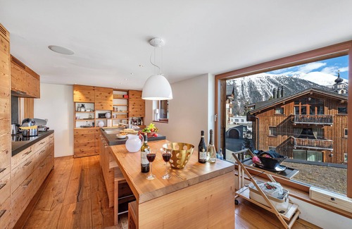 Samedan Villa | Maison Montagne, Samedan, Switzerland