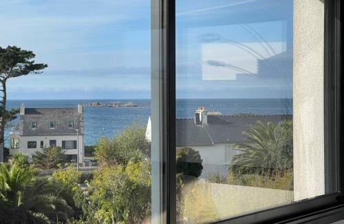 Pleumeur-Bodou Villa | Maison neuve Vue Mer 4 étoiles avec SAUNA à 150m de la plage à PLEUMEUR-BODOU - Ref 242