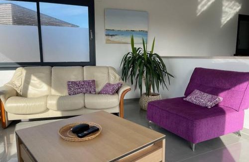 Pleumeur-Bodou Villa | Maison neuve Vue Mer 4 étoiles avec SAUNA à 150m de la plage à PLEUMEUR-BODOU - Ref 242