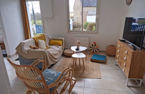 Plouhinec House | Maison Ti Laouen Entre Bourg et Plage au Calme Avec 3 Chambres et du Jardin