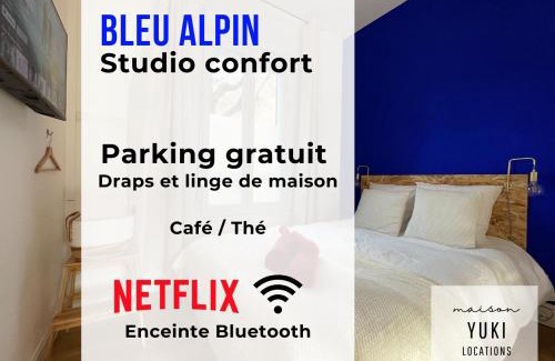 Mont-Dore Apartment | Maison Yuki - Bleu Alpin - Netflix & Parking gratuit