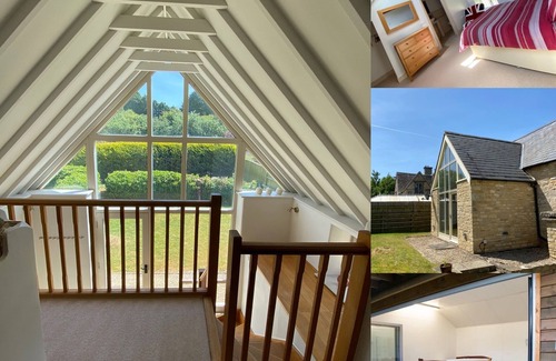 Carterton House | Malt Barn Holiday Home with 7 Bedrooms & Hot Tub