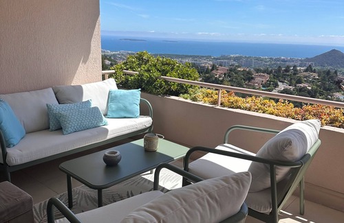 Mandelieu-La-Napoule Apartment | Mandelieu Grand Duc - exceptional view - quiet and safe - swimming pool
