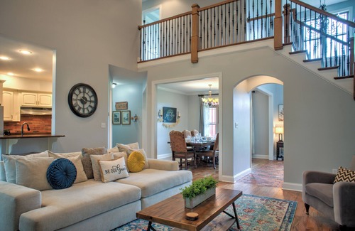 Alexander House | Maplewood Escape | Luxurious Asheville Lodge with Hot Tub, Game Room, & More!
