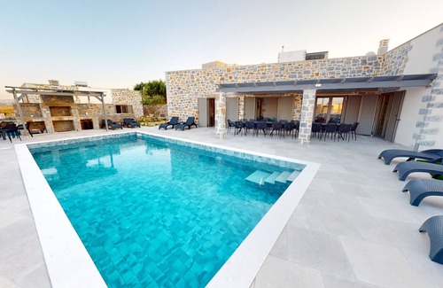 Anopolis Villa | Marina Villa Luxe 20 Personnes Cretevasion