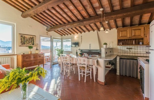 Vicopelago Apartment | Marino, apartment with private pool, A/C, terrace