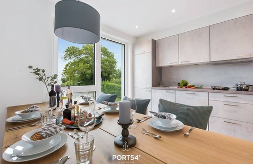 Bockholm House | Marsvin - roof terrace, garden furniture, barbecue, shower, washing machine, electric charging station