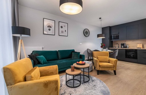 Sarbinowo Apartment | Marynarska 10D | Apartment with Parking | Clima