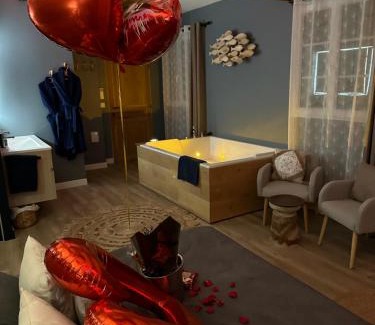 Pas du Loup House | Mas Hinaiti - Suite romantique avec Spa et écran géant de cinéma