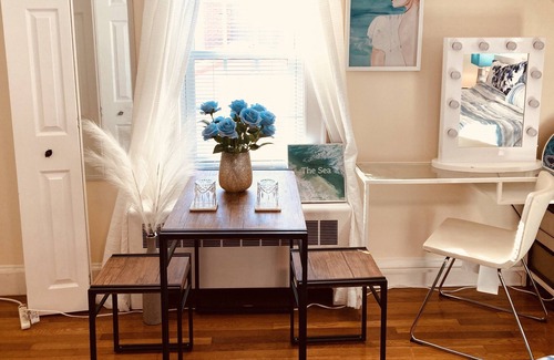Framingham House | Master Bedroom, 4K TV & Desk for work