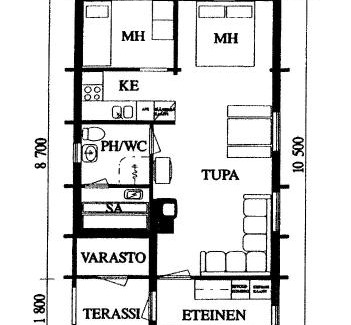 Rukatunturi House | Matkailumaja Heikkala Cottages
