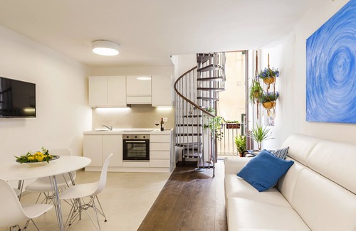 Ortigia Apartment | Maxi Loft with Sea View Balconies - Beach below the house - WiFi