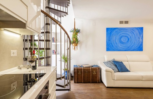 Ortigia Apartment | Maxi Loft with Sea View Balconies - Beach below the house - WiFi