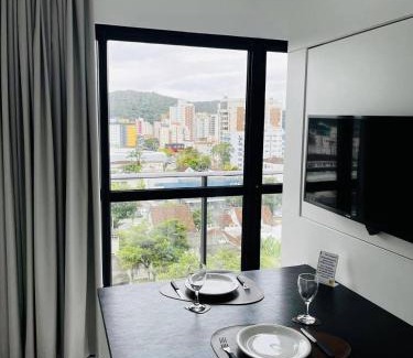 America Apartment | MaxLoft - Apto novo Smart Tv, lavanderia