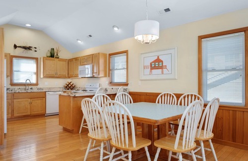 Kill Devil Hills House | McLovin:Oceanside, private pool, hot tub, dog-friendly & short walk to the beach