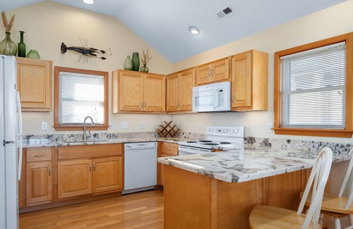 Kill Devil Hills House | McLovin:Oceanside, private pool, hot tub, dog-friendly & short walk to the beach