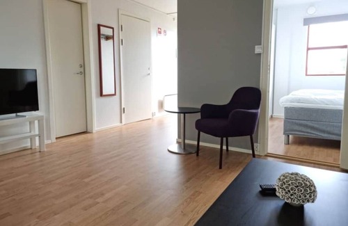 Myggenaes Apartment | Med ljuvlig utsikt och bara 300 meter till havet, kan man bo bättre?