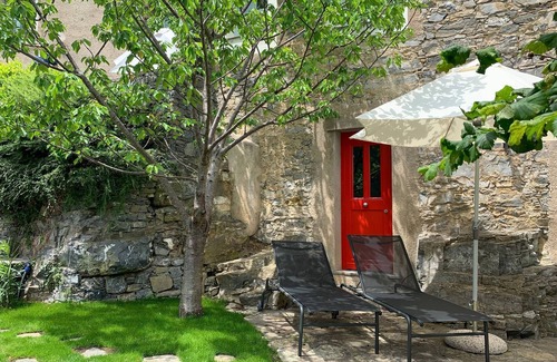 Castelbianco House | Medieval Mountain Oasis with a Private Garden and incredible mountain view