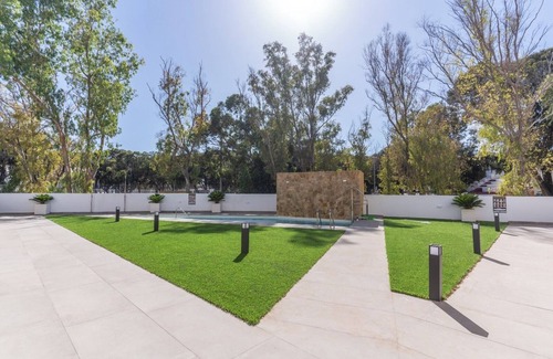 San Jose House | Mediterranean calm, cozy home with terrace in residential complex with pool