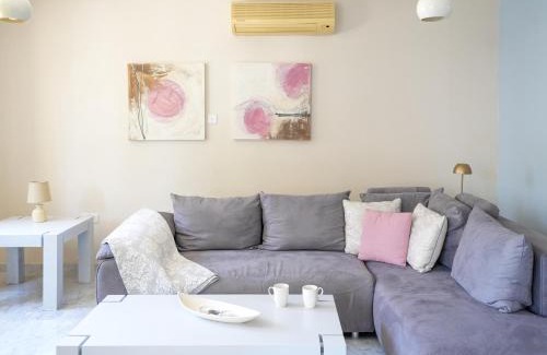 Agios Tychon Apartment | Mediterranean Escape - Steps from the Beach Apartment with Pool