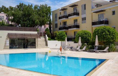 Agios Tychon Apartment | Mediterranean Escape - Steps from the Beach Apartment with Pool