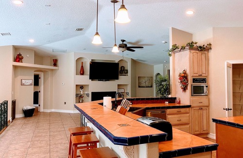 Deltona Lakes House | Mediterranean/Spanish Estate Home on Lake Sidney