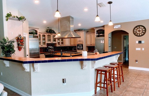 Deltona Lakes House | Mediterranean/Spanish Estate Home on Lake Sidney