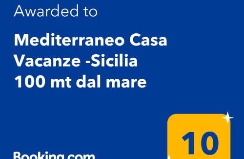 Contrada Fiori Sud House | Mediterraneo Casa Vacanze -Sicilia 100 mt dal mare