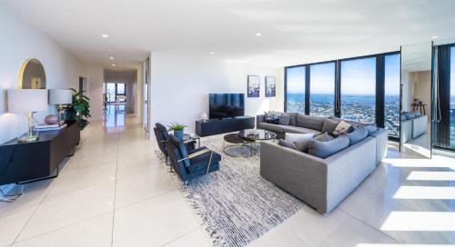 Southbank Apartment | Melbourne City Apartments Panoramic Skyview Penthouse