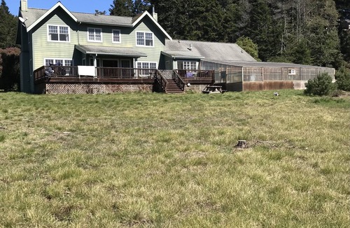 Mendocino House | MENDOCINO LUXURY OCEAN VIEW COASTAL ESTATE, DOG FRIENDLY, 1 MILE TO VILLAGE!