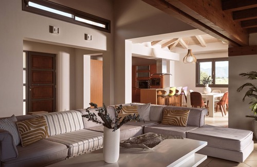 Planos Villa | Merovigli 4 bedroom villa with private pool and sea views