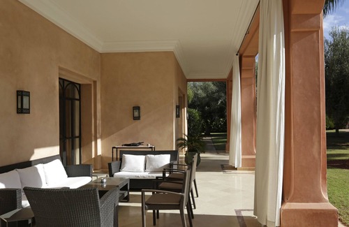 Oulad Hassoune Villa | Mexance Villa with large hosting capacity, private heated pool, Fitness and SPA