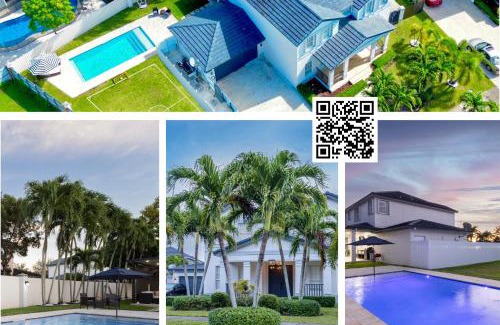 Ludlam Villa | Miami Getaway Heated Pool Villa with Mini Golf & BBQ