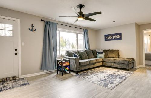 Harrison House | Michigan Vacation Rental - 9 Mi to Snow Snake!