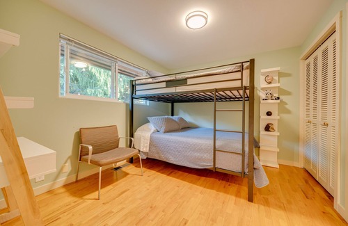 Burien House | Mid-Century Gem Near Hiking, Beach, Airport, City