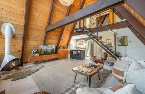 Timberland Cabin | Mid Century Modern Cabin - The Tahoe A-Frame