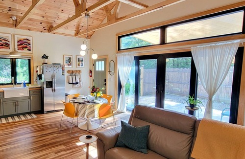 Searsport House | Midcoast Forest Getaway