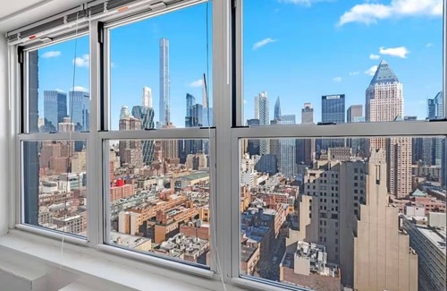 Midtown West Apartment | Midtown High Floor Fantastic Panoramic City View Corner 2 Bedrooms Apartment