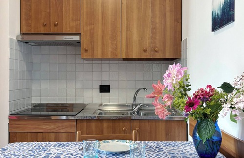 Castello d'Aviano Apartment | Mini Apartment for 3 people with kitchen and terrace - Smart Residence Aviano