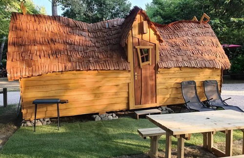 Martres-Tolosane Cabin | Mini Cabane Magic Insolite Premium 2 bis 4 Personen - 2 Pers. im Preis enthalten