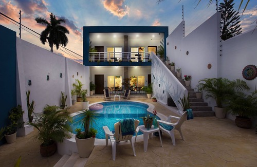 Colonia Centro Villa | MINI-RESORT LUXURY: 5-Min to Ocean, Organic Coffee Bar, Blazing Internet Speed