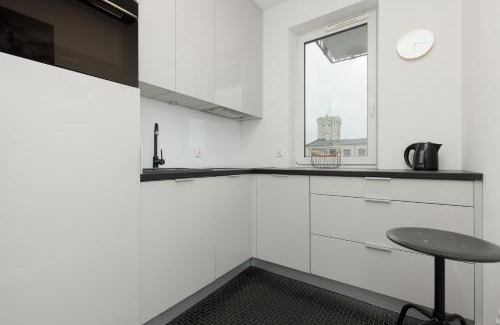 Lodz Apartment | Minimalist Apartment in Łódź With Parking Near Łódź Kaliska by Noclegi Renters