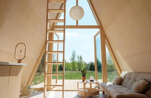 Brochow House | Minimalistyczny domek przy Kampinosie