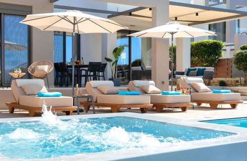 Georgioupolis Villa | Minoas Villas Heated Pool